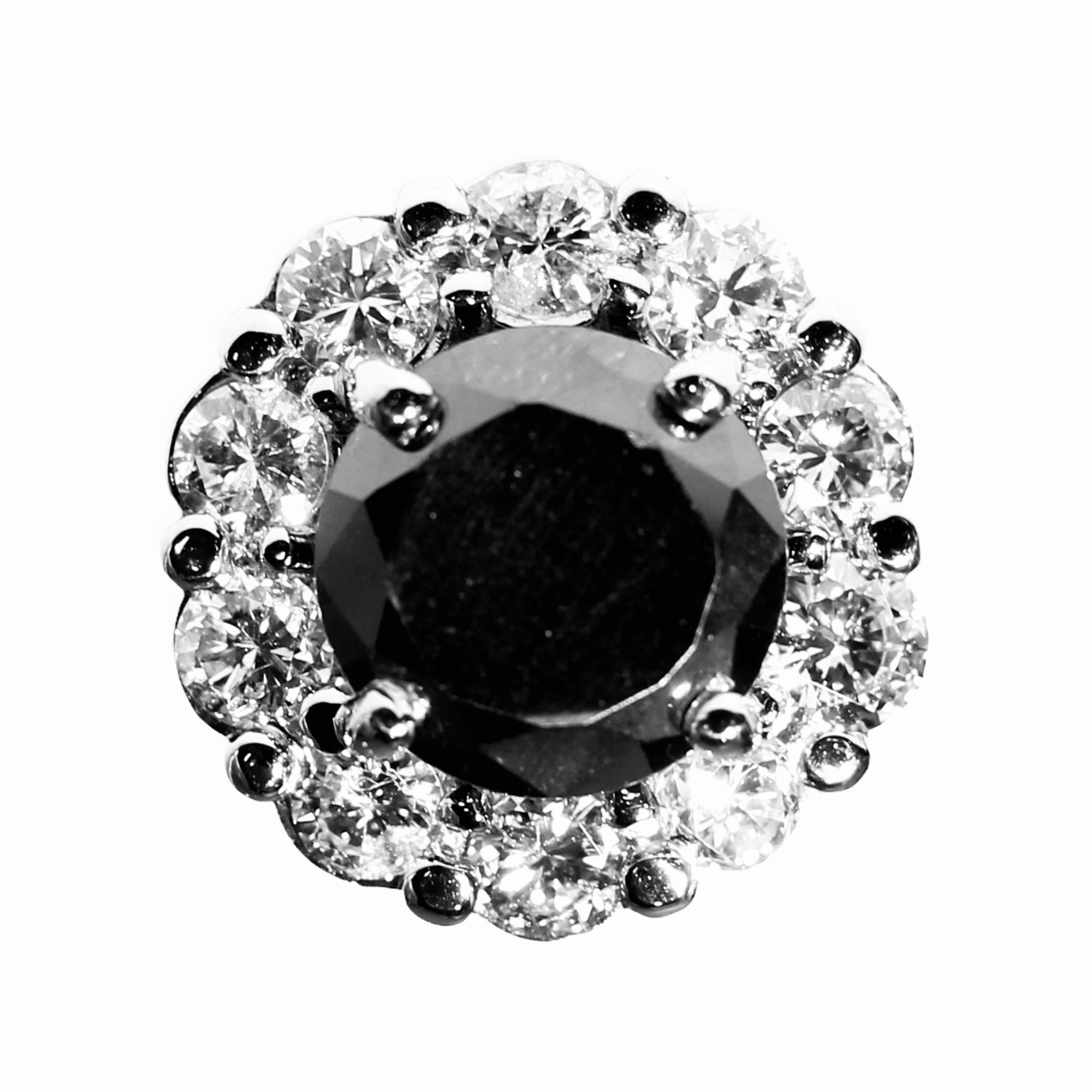 earrings bespoke antique vintage handmade gold diamond Gold 14K Victorian  Black Onyx & Diamond Earrings | Lustre and Tarnish uniquely bespoke